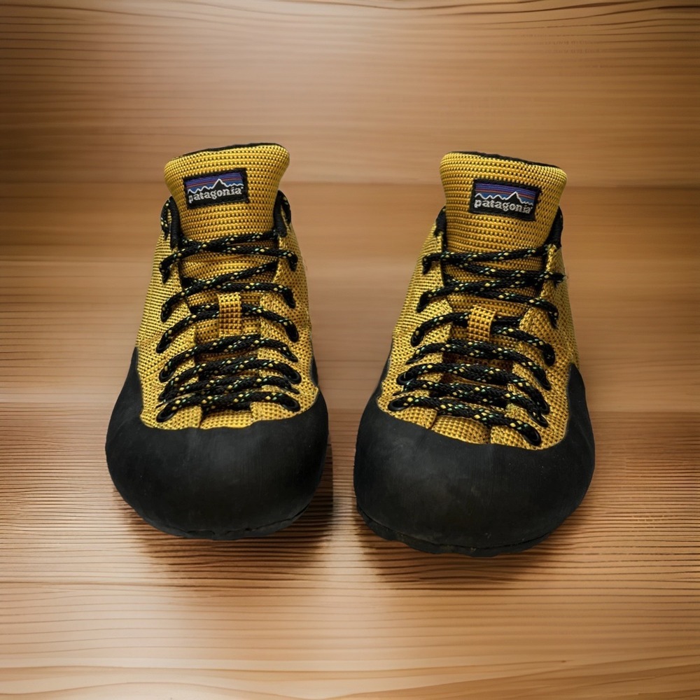Patagonia Tupelo Aloe Climbing Shoes Women's 7 Yellow T81214 Minimal Wear